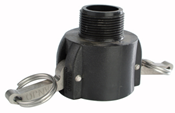 Coupling cam lever female 1 1/4 bsp 90 degree